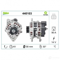Генератор VALEO 3276424401038 227658 AJ94 Z 440103 - Изображение 4