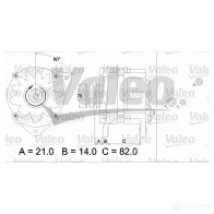 Генератор VALEO VA7 15 C4SR60 436686 226194