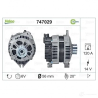 Генератор VALEO 1206152962 3276427470291 7JIX R 747029 - Изображение 4