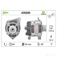 Генератор VALEO 439200 227106 NA544 A13VI 210 - Изображение 4