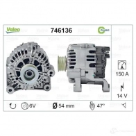 Генератор VALEO 1206146994 746136 DT 5C7T1 3276427461367 - Изображение 8