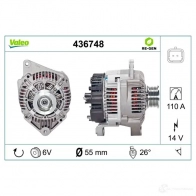 Генератор VALEO A13VI195 436748 2541 954 226243 - Изображение 4