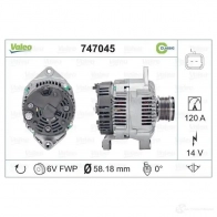 Генератор VALEO H FDJT 3276427470451 747045 1206153366 - Изображение 4