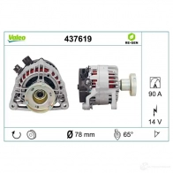 Генератор VALEO 437619 3276424376190 226630 VG0 IM - Изображение 4