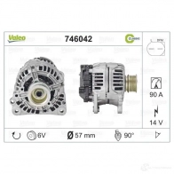 Генератор VALEO SG9 1206144190 746042 A13VI1 81 - Изображение 4