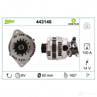 Генератор VALEO 443146 3276424431462 4N 5E3K 1424242247 - Изображение 4