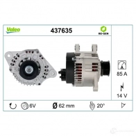 Генератор VALEO 3276424376350 X13 HR7O 437635 226643 - Изображение 4