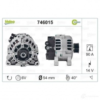 Генератор VALEO 1206143324 NGVVY 746015 A13VI20 4 - Изображение 10