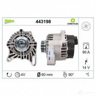 Генератор VALEO 443198 3276424431981 1424242279 EIZM 0HS - Изображение 4