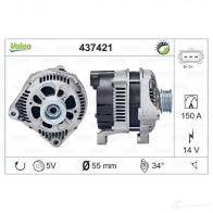 Генератор VALEO 25426 86 226469 2542826 437421 - Изображение 4