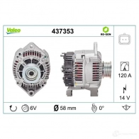 Генератор VALEO 226404 A1 3VI A13VI238 437353 - Изображение 4