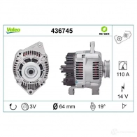 Генератор VALEO 436745 226241 25 41942 2541985 - Изображение 4