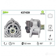 Генератор VALEO 254266 3 2542818 437439 226487 - Изображение 4