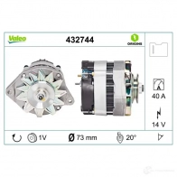 Генератор VALEO 225419 432744 9AR266 3K A12M7 - Изображение 4