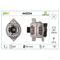 Генератор VALEO 1424242182 MC4C 0N 3276424430342 443034 - Изображение 4