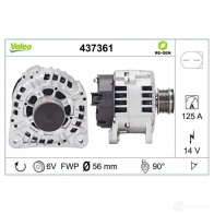 Генератор VALEO SG12B055 226411 437361 254 2573 - Изображение 4