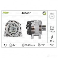 Генератор VALEO 254 2705 226503 2542839 437457 - Изображение 5