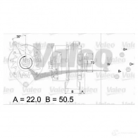 Генератор VALEO 9AR3739G 9AL3 911G 226006 436437
