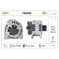 Генератор VALEO SR1AGA 1206143046 746008 S G12B049 - Изображение 4