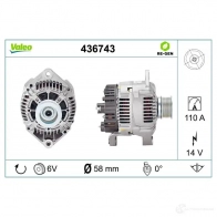Генератор VALEO 2 541927 436743 A13VI179 226239 - Изображение 4