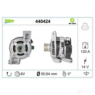 Генератор VALEO Z 7DWFQ 3276424404244 440424 227775 - Изображение 4