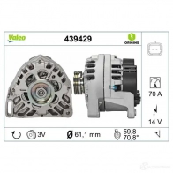 Генератор VALEO S G7S012 SG7S070 227216 439429 - Изображение 4