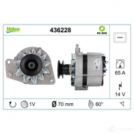 Генератор VALEO A13E 07 225864 436228 A13E45 - Изображение 6