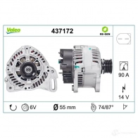Генератор VALEO 25422 94 A13VI241 226312 437172 - Изображение 4