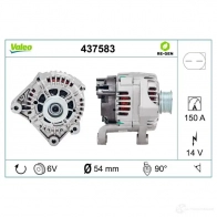 Генератор VALEO 437583 TG15C064 254323 6 226612 - Изображение 5