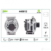 Генератор VALEO 1205989668 HB62S O 440612 3276424406125 - Изображение 4