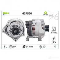 Генератор VALEO 437556 TG17C011 226598 2542 613 - Изображение 4