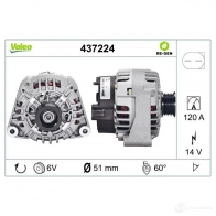 Генератор VALEO 25423 19 226358 SG12B023 437224 - Изображение 4