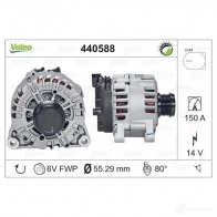 Генератор VALEO 440588 3276424405883 Z7 V56 1199254280 - Изображение 4