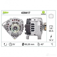 Генератор VALEO 439417 SG9B0 35 SG9B107 227212 - Изображение 4
