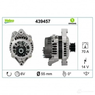 Генератор VALEO 227237 SG 7S025 2PRYF 439457 - Изображение 4