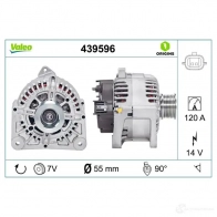 Генератор VALEO 439596 227351 3276424395962 2OJ6X S - Изображение 4