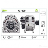 Генератор VALEO 437399 25422 81 226447 SG8 - Изображение 4