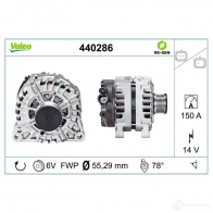Генератор VALEO 3276424402868 HO 4M15 440286 1199253388 - Изображение 4