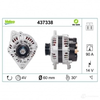 Генератор VALEO 1B5UO 226389 TA0 00A14501 437338 - Изображение 5