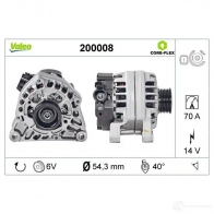 Генератор VALEO A3G33 RO 1437850934 200008 - Изображение 4
