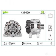 Генератор VALEO 2542491 226457 25424 29 437409 - Изображение 5