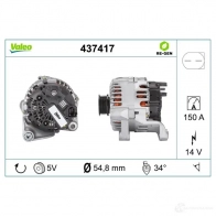 Генератор VALEO 2542852 2 542605 437417 226465 - Изображение 3