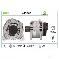 Генератор VALEO QV8Z0 E8 3276424430656 443065 1424242201 - Изображение 4