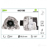 Генератор VALEO 1424242273 443190 A BRVS1 3276424431905 - Изображение 4