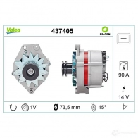 Генератор VALEO 437405 3276424374059 IYHCA D0 226453 - Изображение 4
