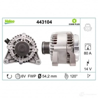 Генератор VALEO IW R7GEN 3276424431042 443104 1424242226 - Изображение 4