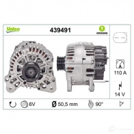 Генератор VALEO J8727 227267 TG11 C015 439491 - Изображение 4
