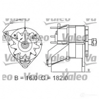 Генератор VALEO WOU CZED 226122 3276424365835 436583 - Изображение 2