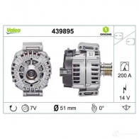 Генератор VALEO 439895 227564 3276424398956 I1 Q9T - Изображение 4