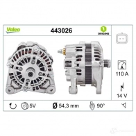 Генератор VALEO 1199254926 3276424430267 443026 GF CJO - Изображение 4